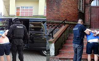 Policja zatrzymała mężczyznę podejrzanego o napad na bank w Olsztynie i kradzież kilkudziesięciu tysięcy złotych